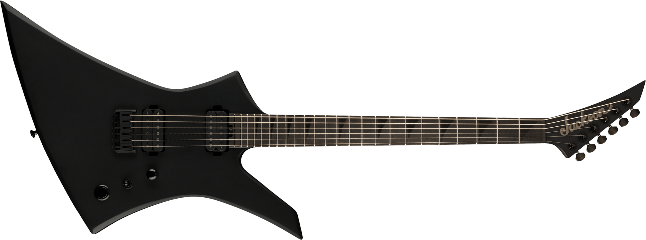 Jackson Kelly Ht6  Baritone Pro Plus Xt 2h Seymour Duncan Ht Eb - Satin Black - Guitarra eléctrica barítono - Main picture