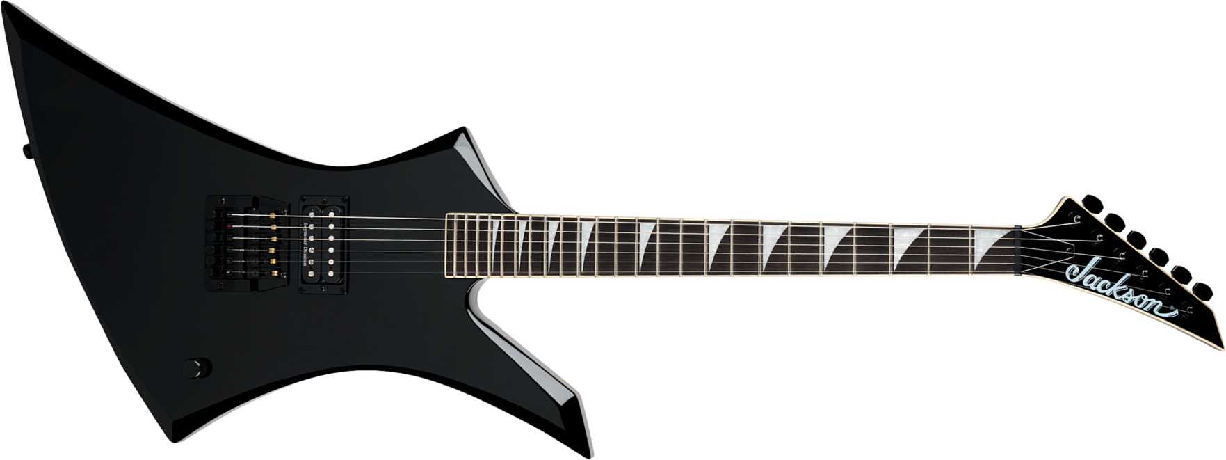 Jackson Marty Friedman Kelly Ke1 Legend Ltd Signature 1h Seymour Duncan Fr Eb - Black - Guitarra electrica metalica - Main picture