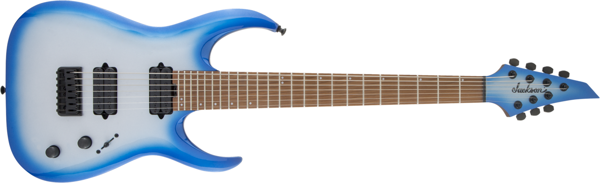 Jackson Misha Mansoor Juggernaut Ht7 Pro Signature 2h Ht Mn - Blue Sky Burst - Guitarra eléctrica de 7 cuerdas - Main picture