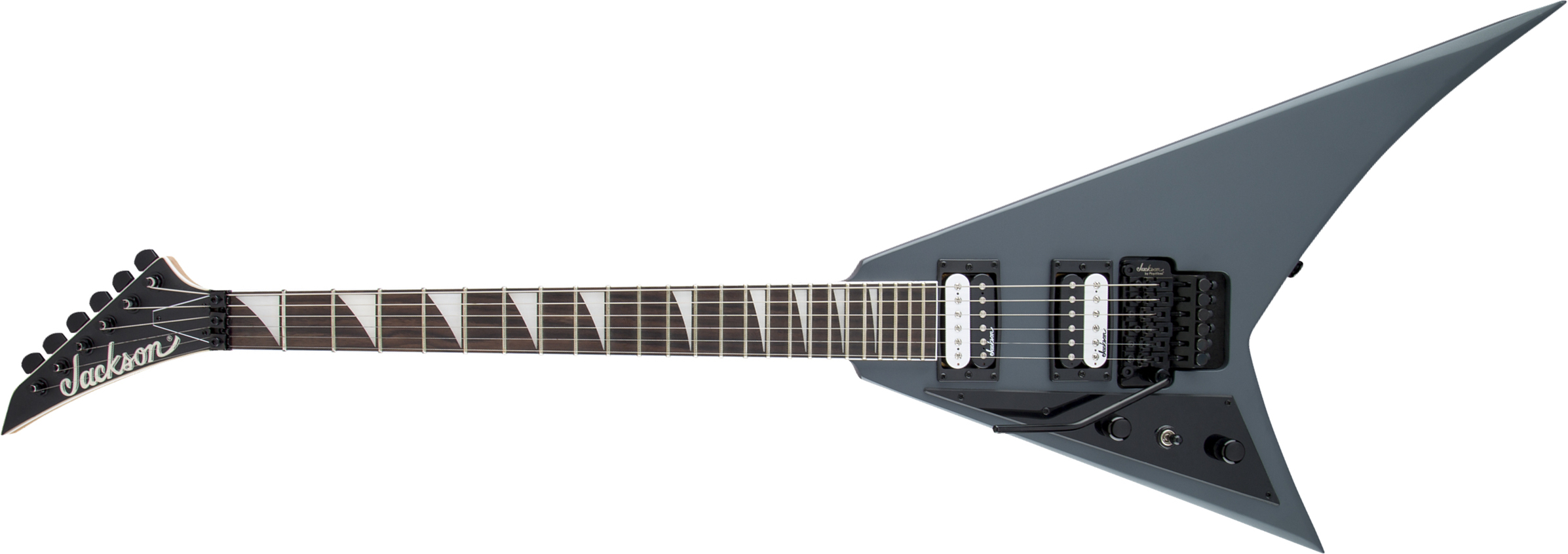 Jackson Randy Rhoads Js32 Lh Gaucher Fr 2h Fr Ama - Satin Gray - Guitarra electrica para zurdos - Main picture