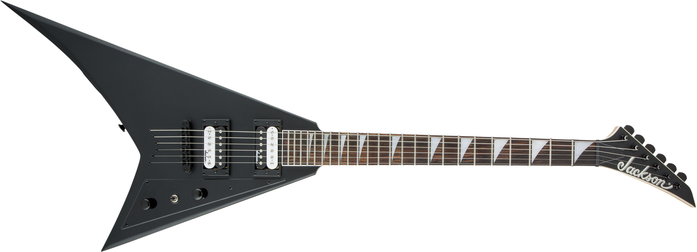 Jackson Randy Rhoads Js32t 2h Ht Ama - Satin Black - Guitarra electrica metalica - Main picture