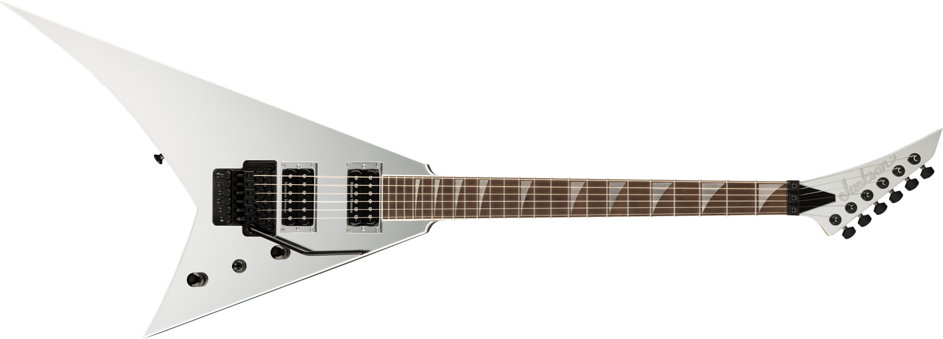 Jackson Rhoads Rr24 Pro Plus 2h Seymour Duncan Fr Eb - Mirror - Guitarra electrica metalica - Main picture