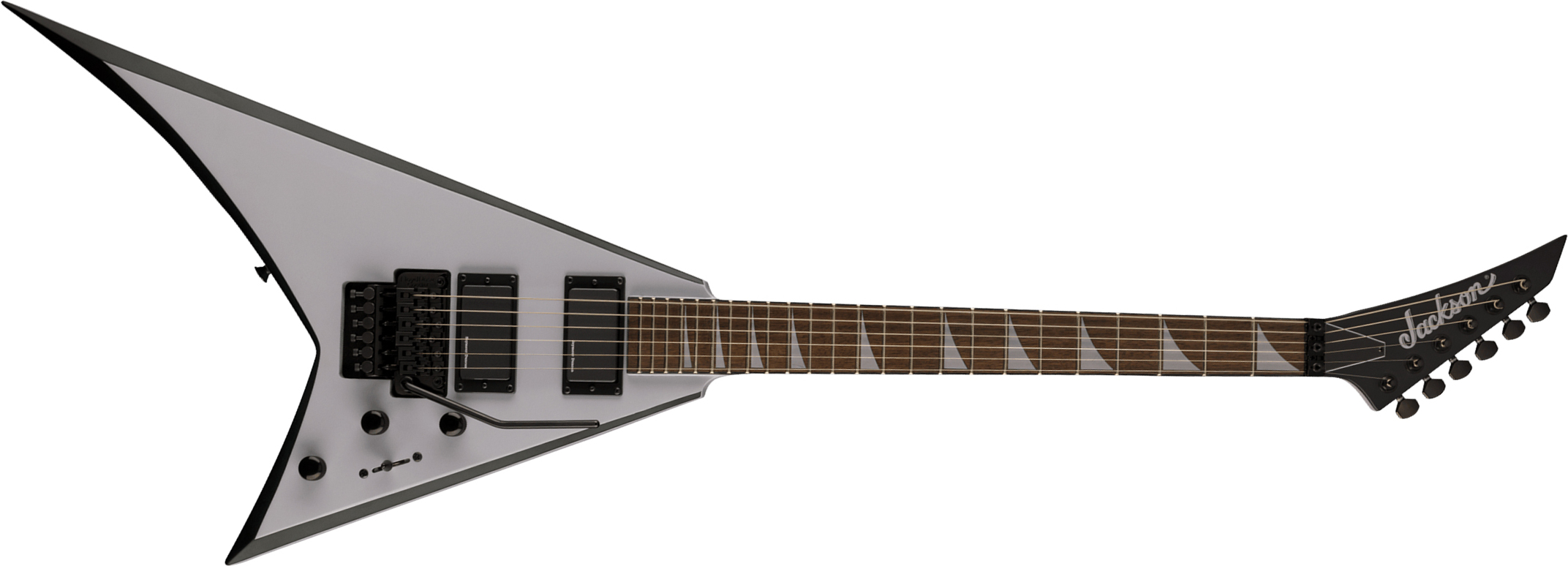 Jackson Rhoads Rrx24 2h Seymour Duncan Fr Lau - Battleship Gray - Guitarra electrica metalica - Main picture