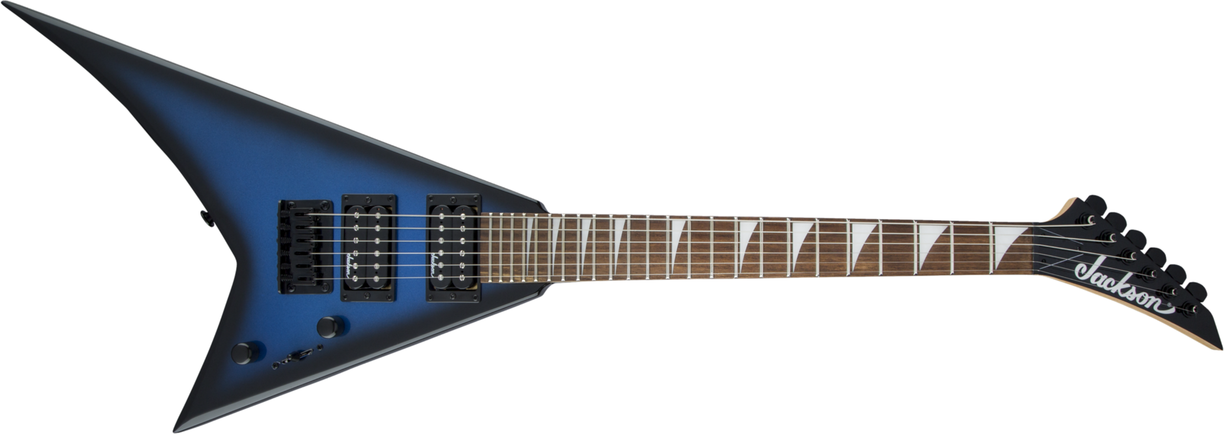 Jackson Rr Minion Js1x - Metallic Blue Burst - Guitarra eléctrica para niños - Main picture