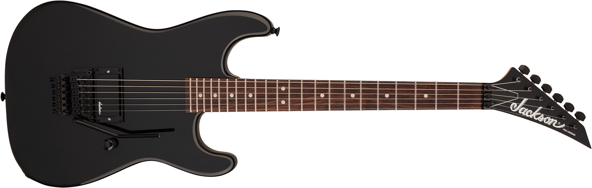 Jackson San Dimas Sd1 H Fr Pro Origins 1985 Mex 1h Fr Rw - Gloss Black - Guitarra eléctrica con forma de str. - Main picture