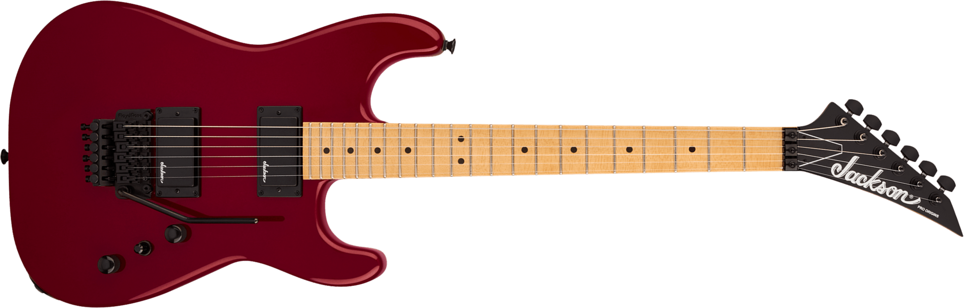 Jackson San Dimas Sd1 Hh Fr Mpl Pro Origins 1985 Mex 2h Fr Mn - Candy Apple Red - Guitarra eléctrica con forma de str. - Main picture