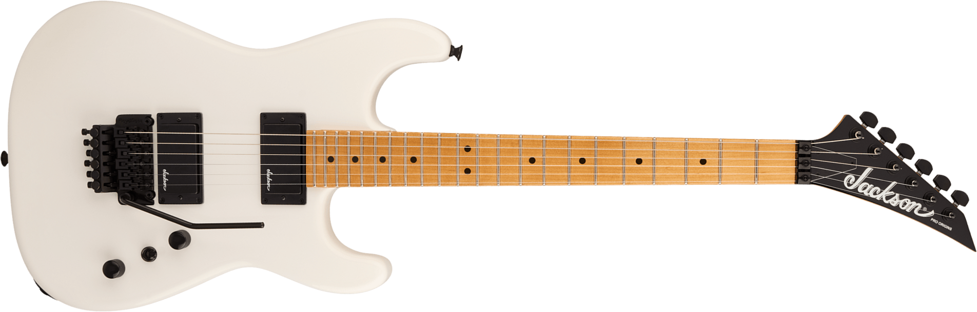 Jackson San Dimas Sd1 Hh Fr Pro Origins 1985 Mex 2h Fr Mn - Snow White - Guitarra eléctrica con forma de str. - Main picture