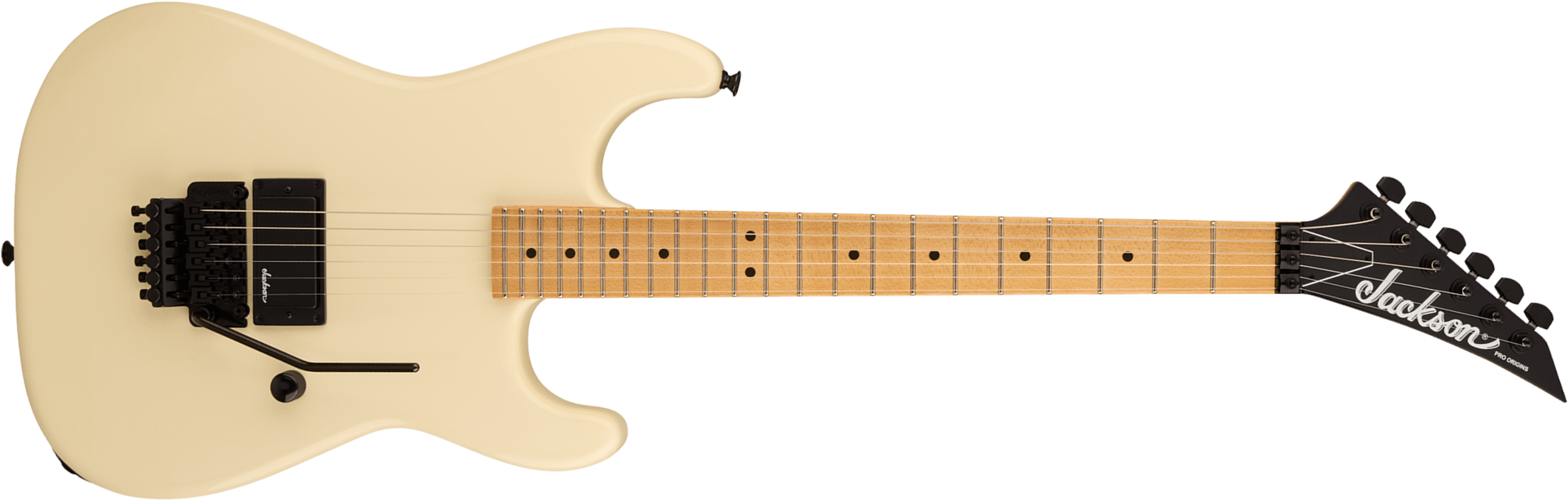 Jackson San Dimas Sd1a H Fr Mpl Pro Origins 1985 Mex 1h Fr Mn - Vanilla Shake - Guitarra eléctrica con forma de str. - Main picture