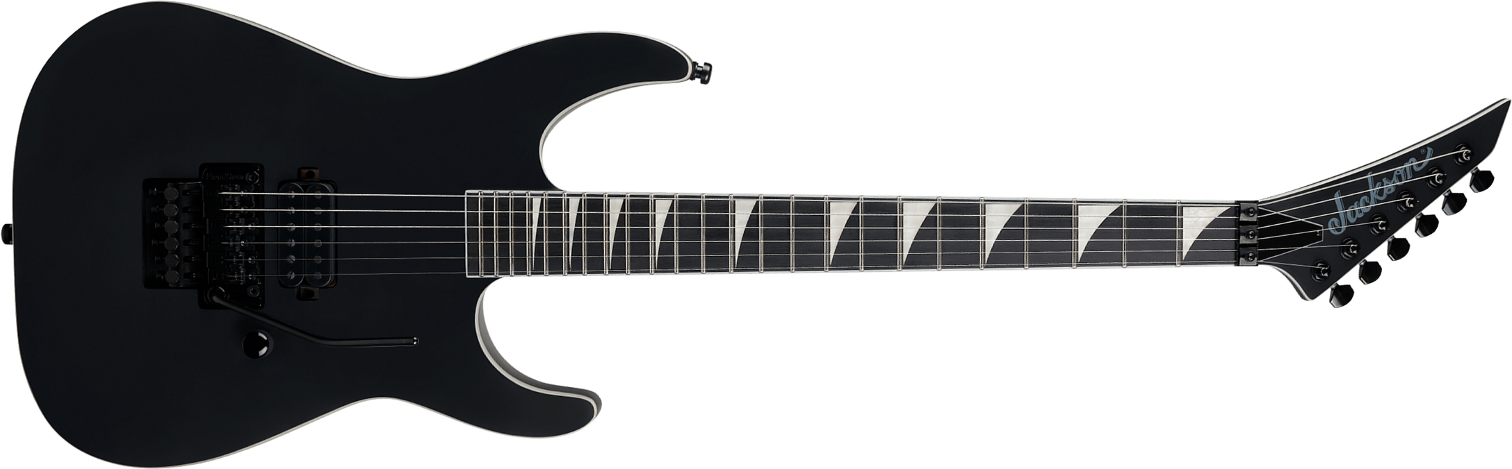 Jackson Soloist Sl1a Pure Metal Pro Plus 1h Fr Eb - 18/02 - Satin Black - Guitarra electrica metalica - Main picture