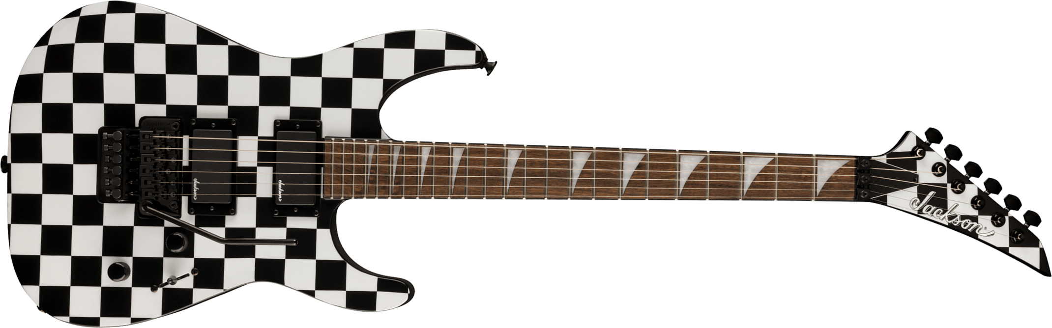 Jackson Soloist Slx Dx 2h Fr Lau - Checkered Past - Guitarra eléctrica con forma de str. - Main picture