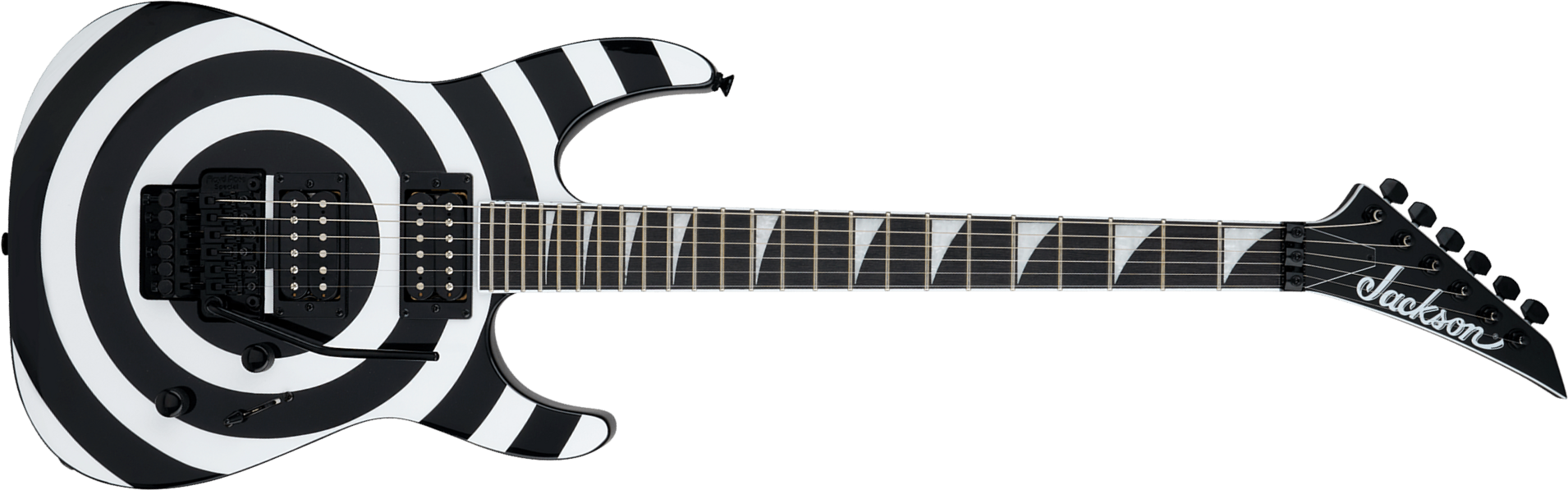 Jackson Soloist Slx Dx Graphic Srs X-series 2h Fr Ama - Bullseye - Guitarra eléctrica con forma de str. - Main picture