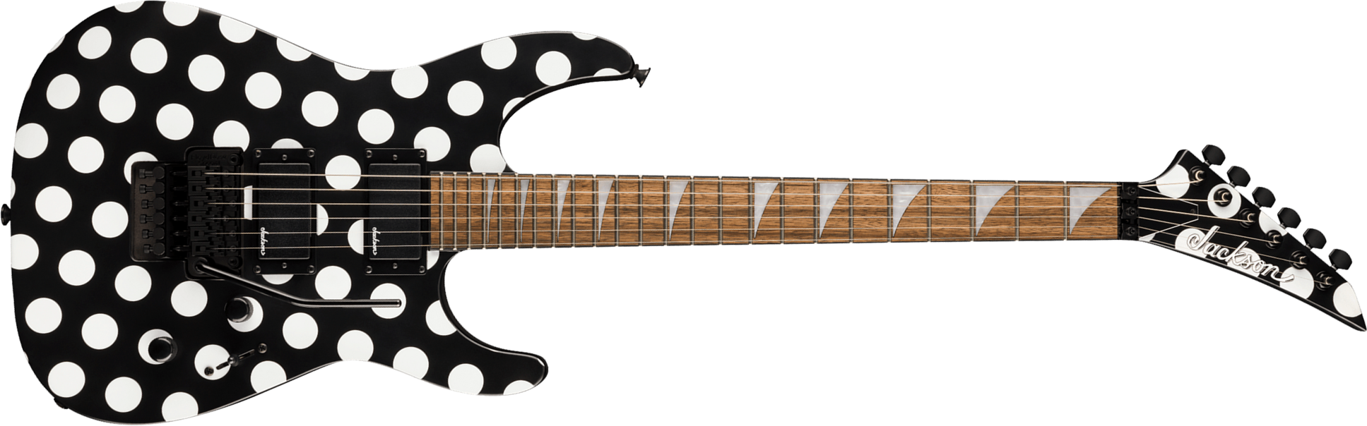 Jackson Soloist Slx Dx Graphic Srs X-series 2h Fr Ama - Polka Dot - Guitarra electrica metalica - Main picture