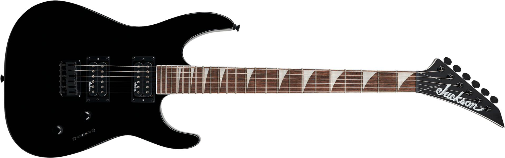 Jackson Soloist Slx Dx Ht X-series 2h Ht Lau - Gloss Black - Guitarra electrica metalica - Main picture