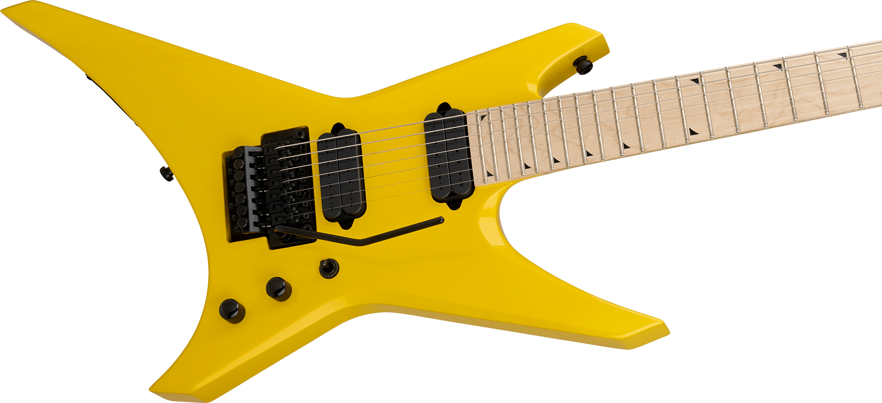 Jackson Dave Davidson Wr7 Pro Signature 7c Baryton 2h Dimarzio Fr Mn - Ferrari Yellow - Guitarra eléctrica barítono - Variation 2