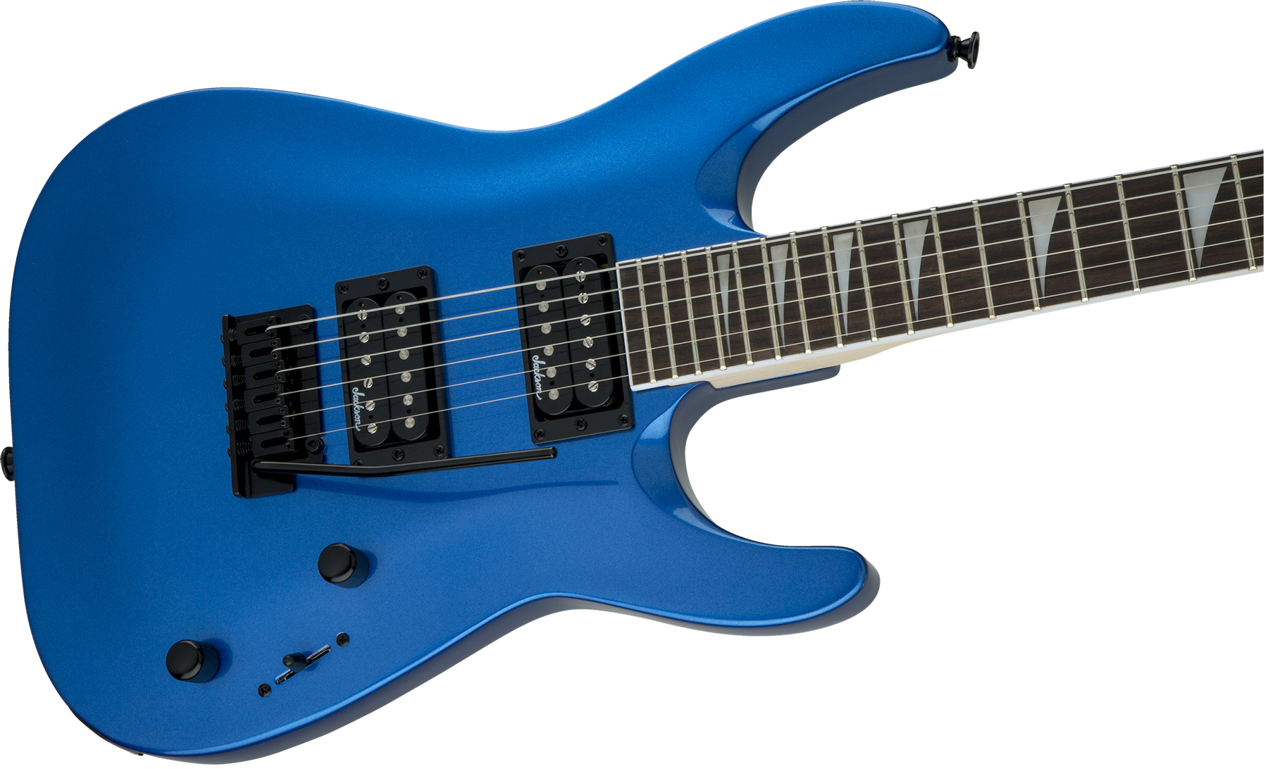 Jackson Dinky Arch Top Dka Js22 2h Trem Ama - Metallic Blue - Guitarra electrica metalica - Variation 2