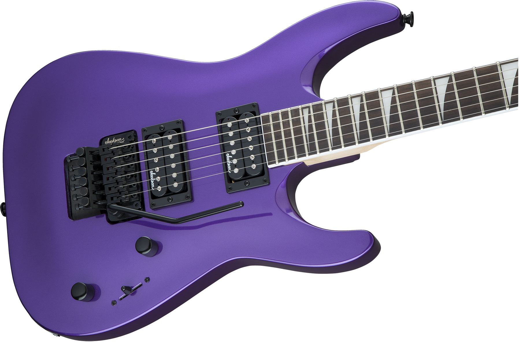 Jackson Dinky Archtop Js32 Dka 2h Fr Ama - Pavo Purple - Guitarra eléctrica de doble corte - Variation 2