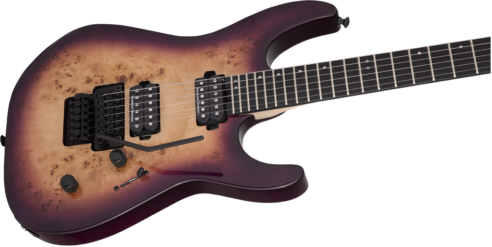 Jackson Dinky Dk2p Pro 2h Seymour Duncan Fr Eb - Purple Sunset - Guitarra eléctrica con forma de str. - Variation 2