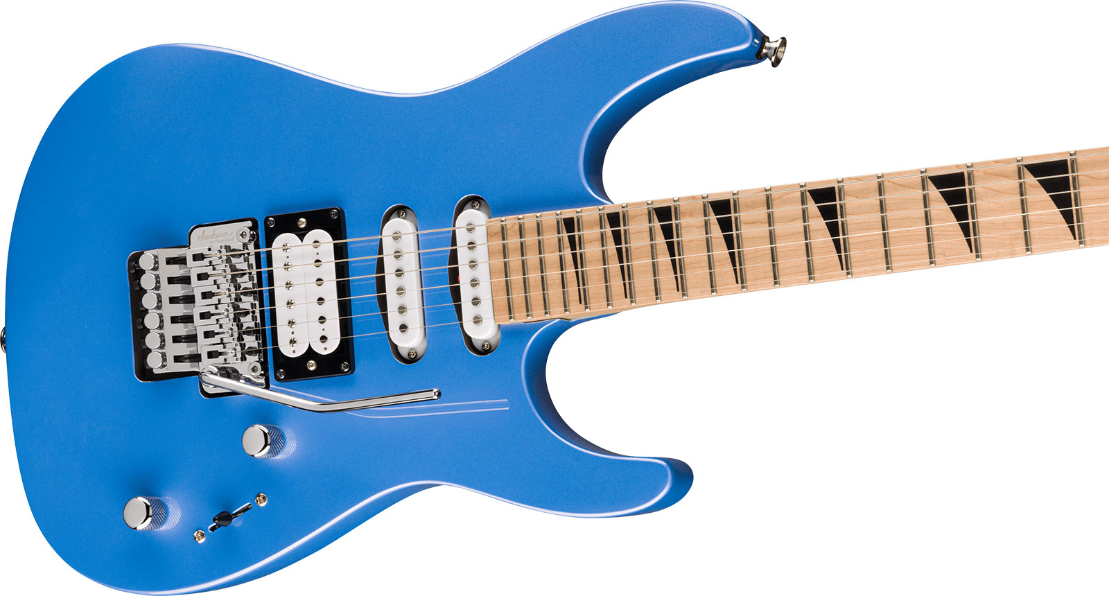 Jackson Dinky Dk3xr Hss Fr Mn - Frostbyte Blue - Guitarra eléctrica con forma de str. - Variation 2