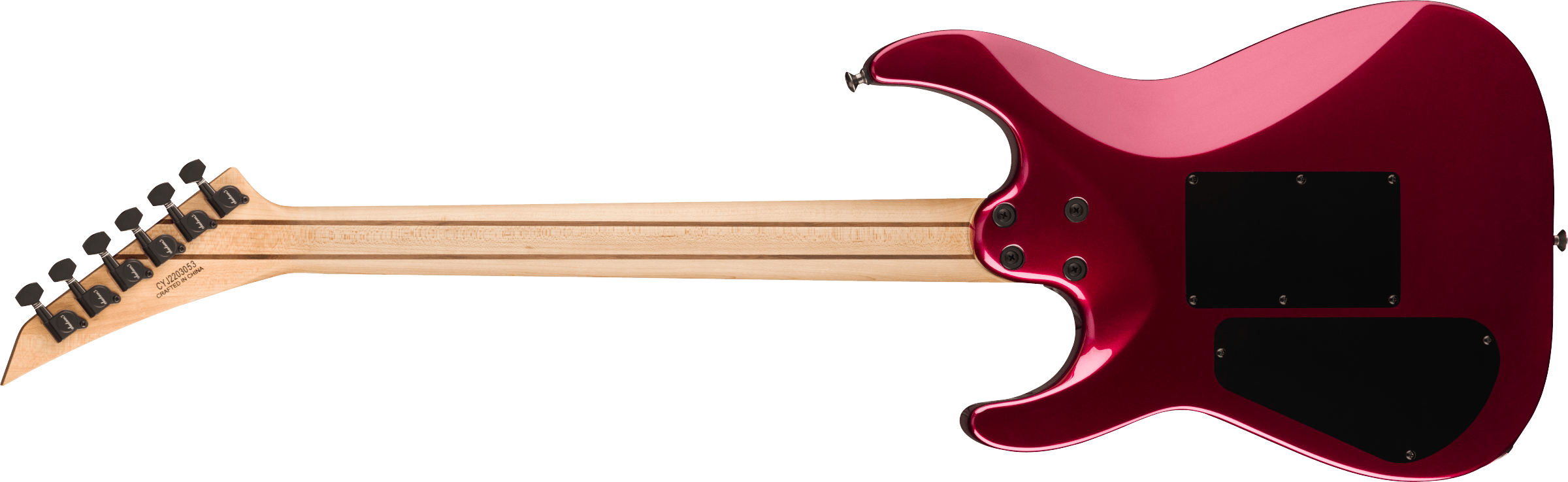 Jackson Dinky Dka Pro Plus 2h Seymour Duncan Fr Eb - Oxblood - Guitarra eléctrica con forma de str. - Variation 1