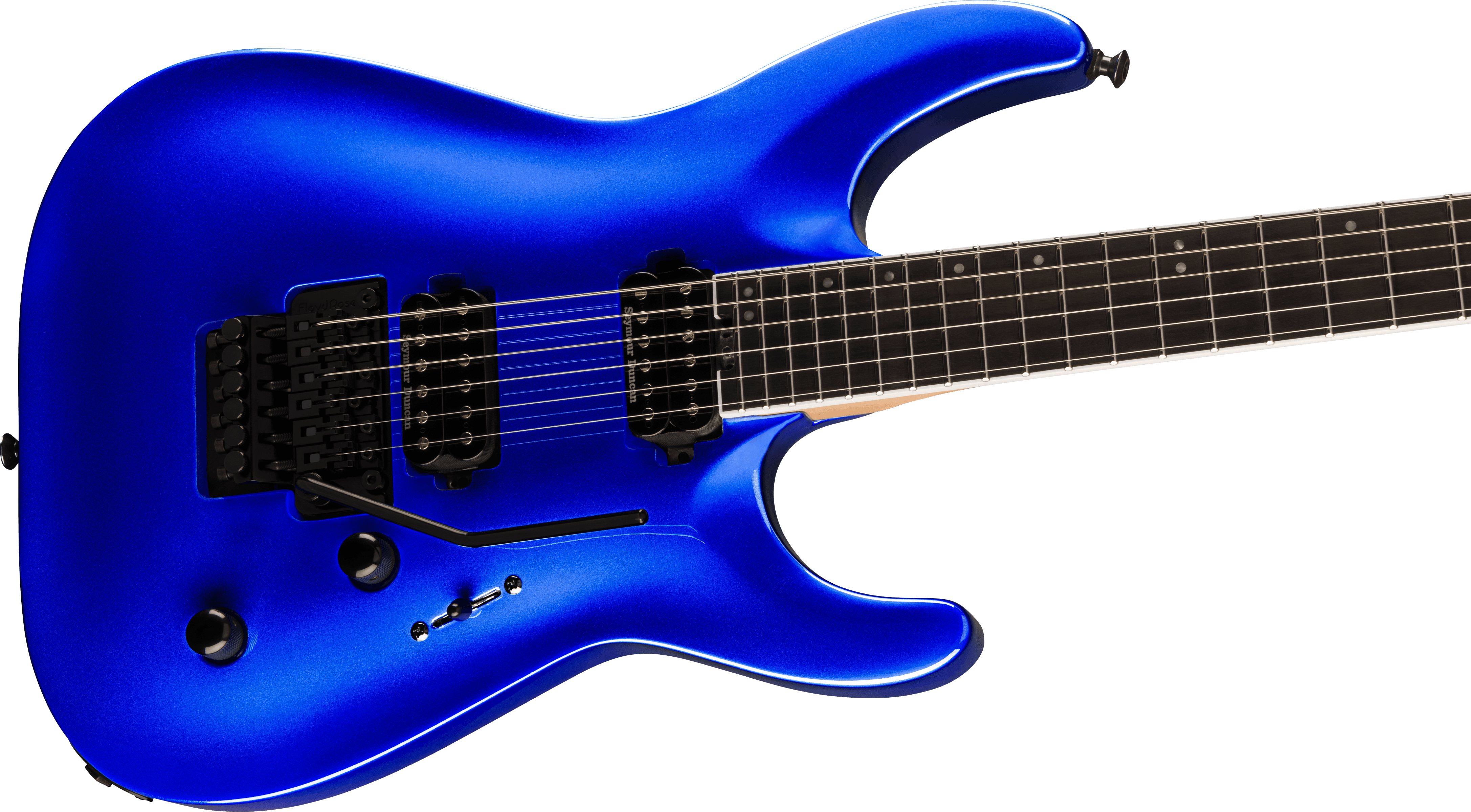 Jackson Dinky Dka Pro Plus 2h Seymour Duncan Fr Eb - Indigo Blue - Guitarra eléctrica con forma de str. - Variation 3