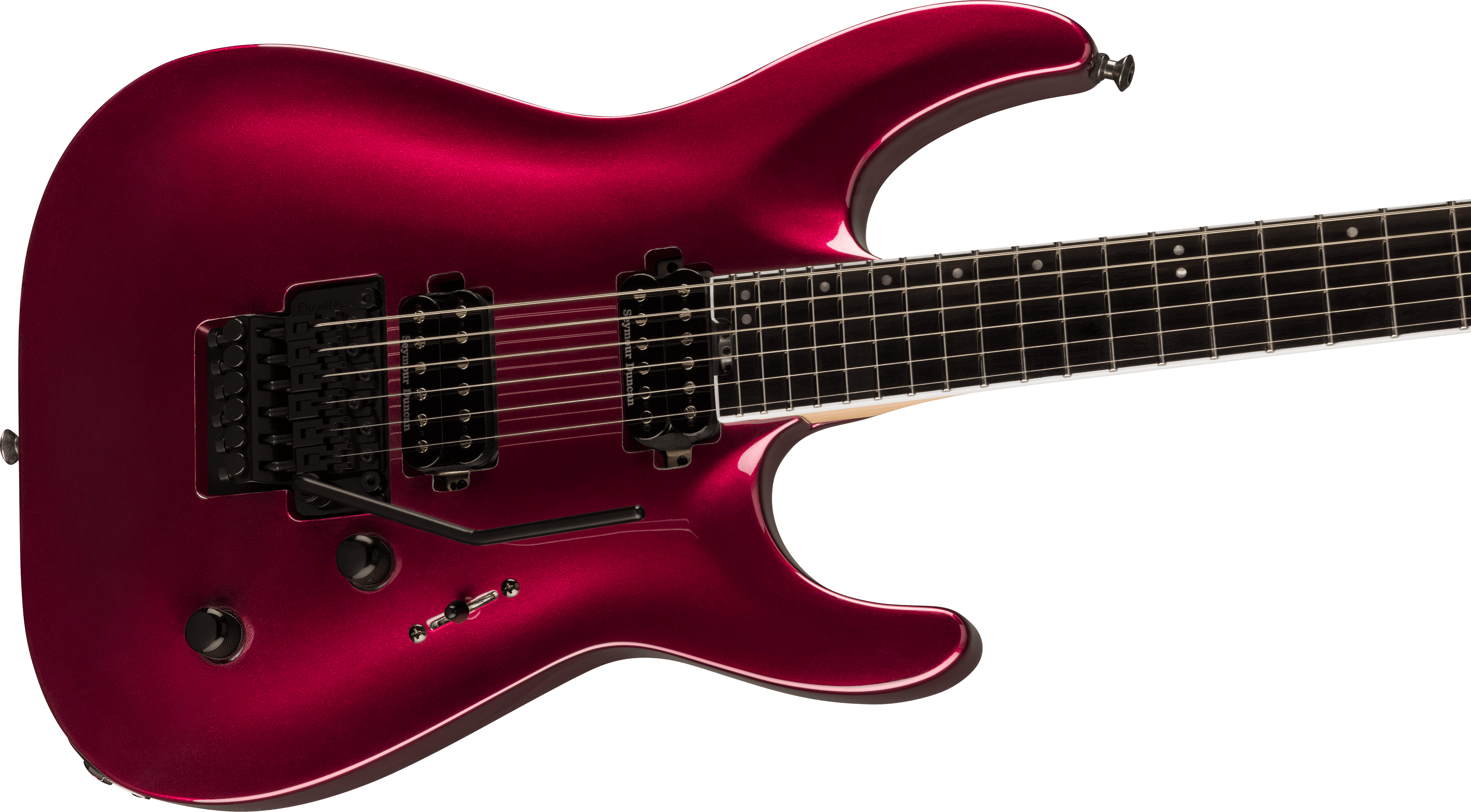 Jackson Dinky Dka Pro Plus 2h Seymour Duncan Fr Eb - Oxblood - Guitarra eléctrica con forma de str. - Variation 3