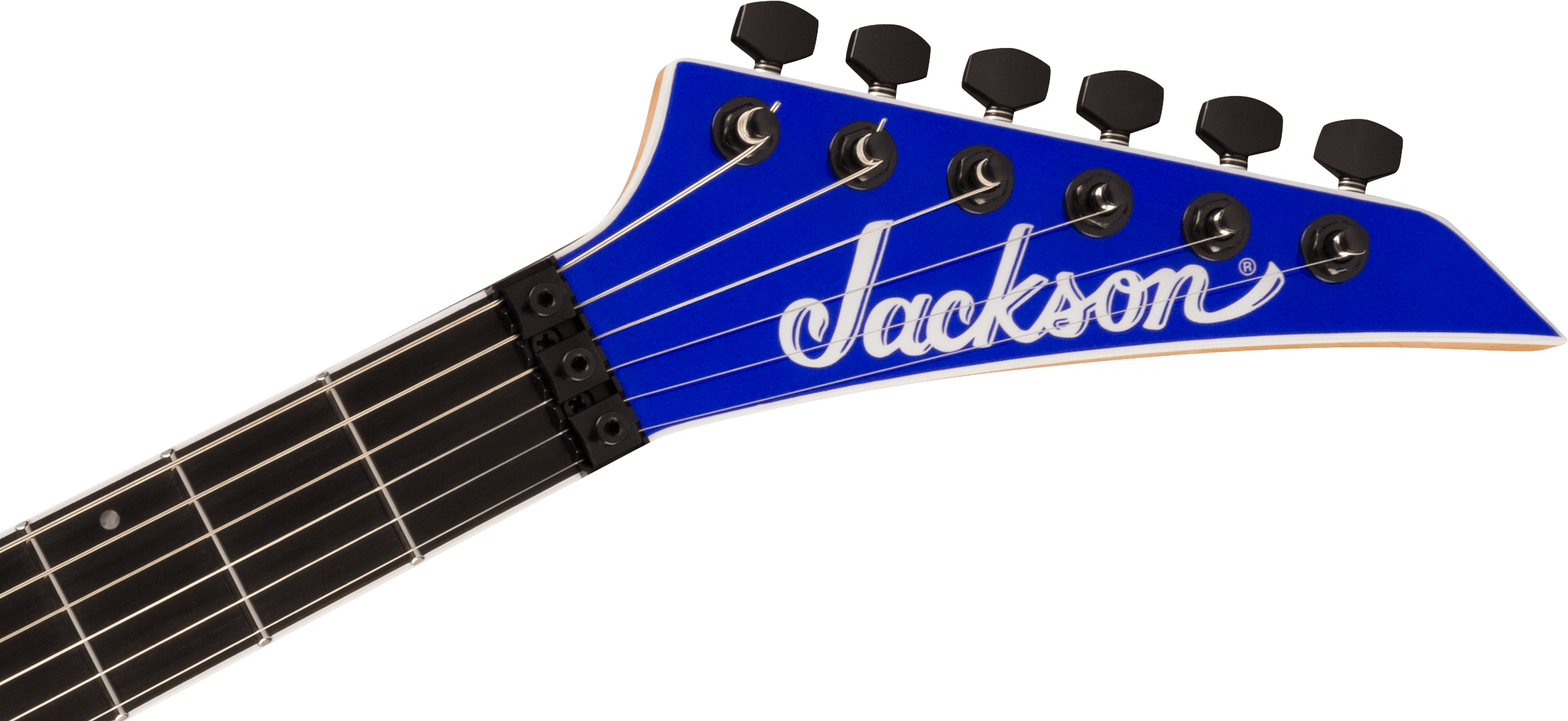 Jackson Dinky Dka Pro Plus 2h Seymour Duncan Fr Eb - Indigo Blue - Guitarra eléctrica con forma de str. - Variation 4