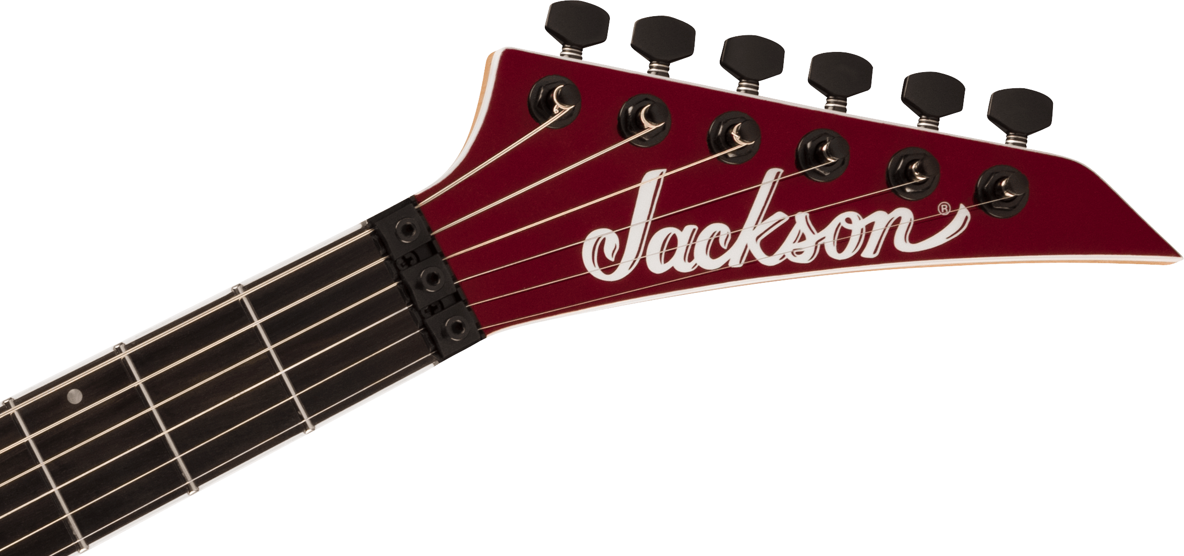 Jackson Dinky Dka Pro Plus 2h Seymour Duncan Fr Eb - Oxblood - Guitarra eléctrica con forma de str. - Variation 4