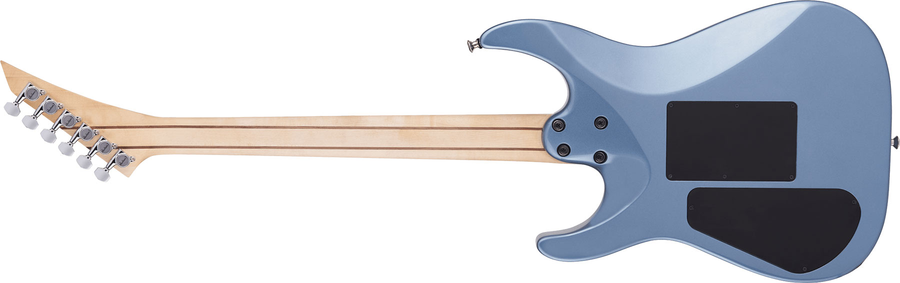 Jackson Dinky Dkr Mj Jap 2h Dimarzio Fr Eb - Ice Blue Metallic - Guitarra eléctrica con forma de str. - Variation 1