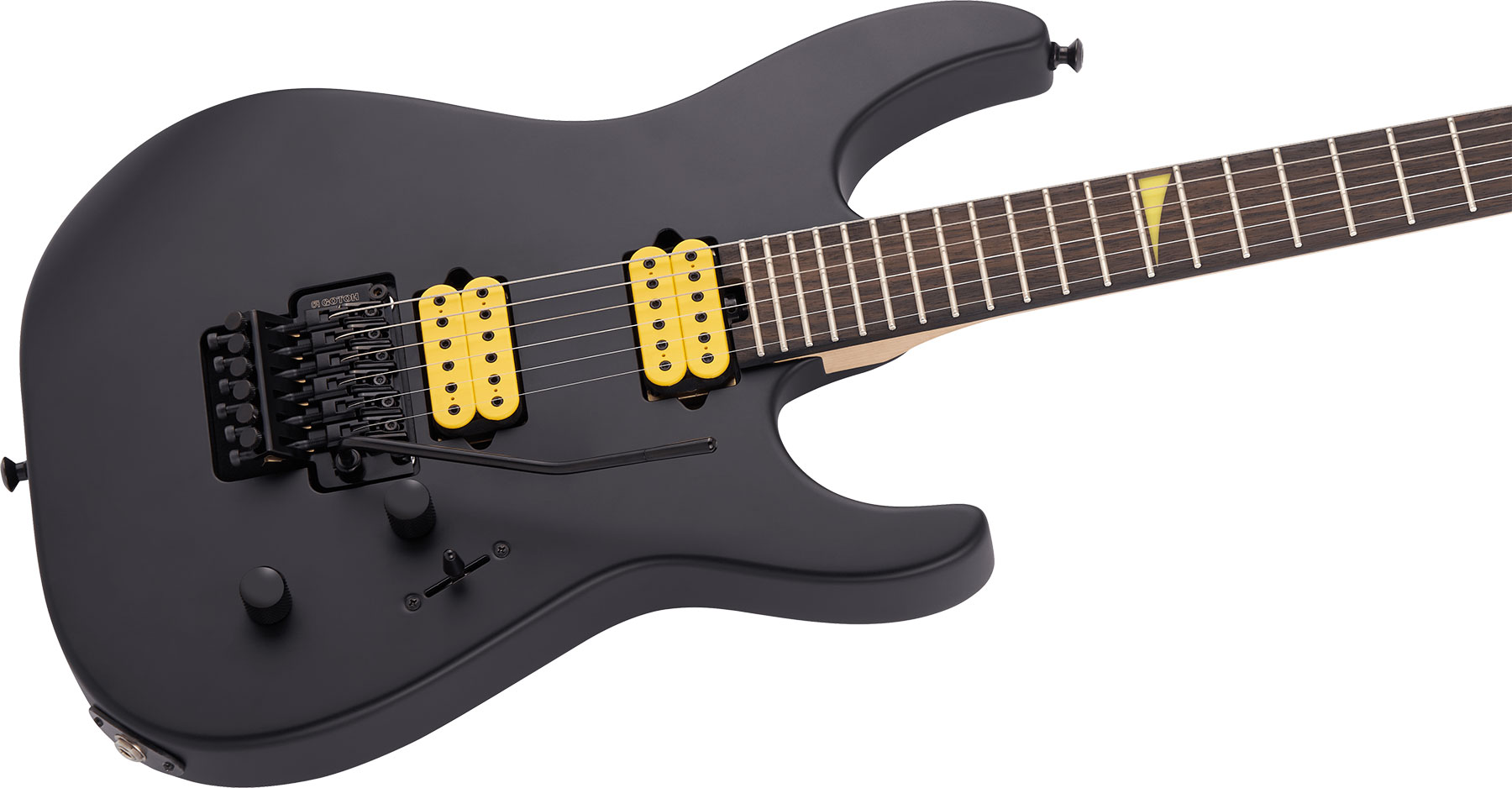 Jackson Dinky Dkr Mj Jap 2h Dimarzio Fr Eb - Satin Black - Guitarra eléctrica con forma de str. - Variation 2