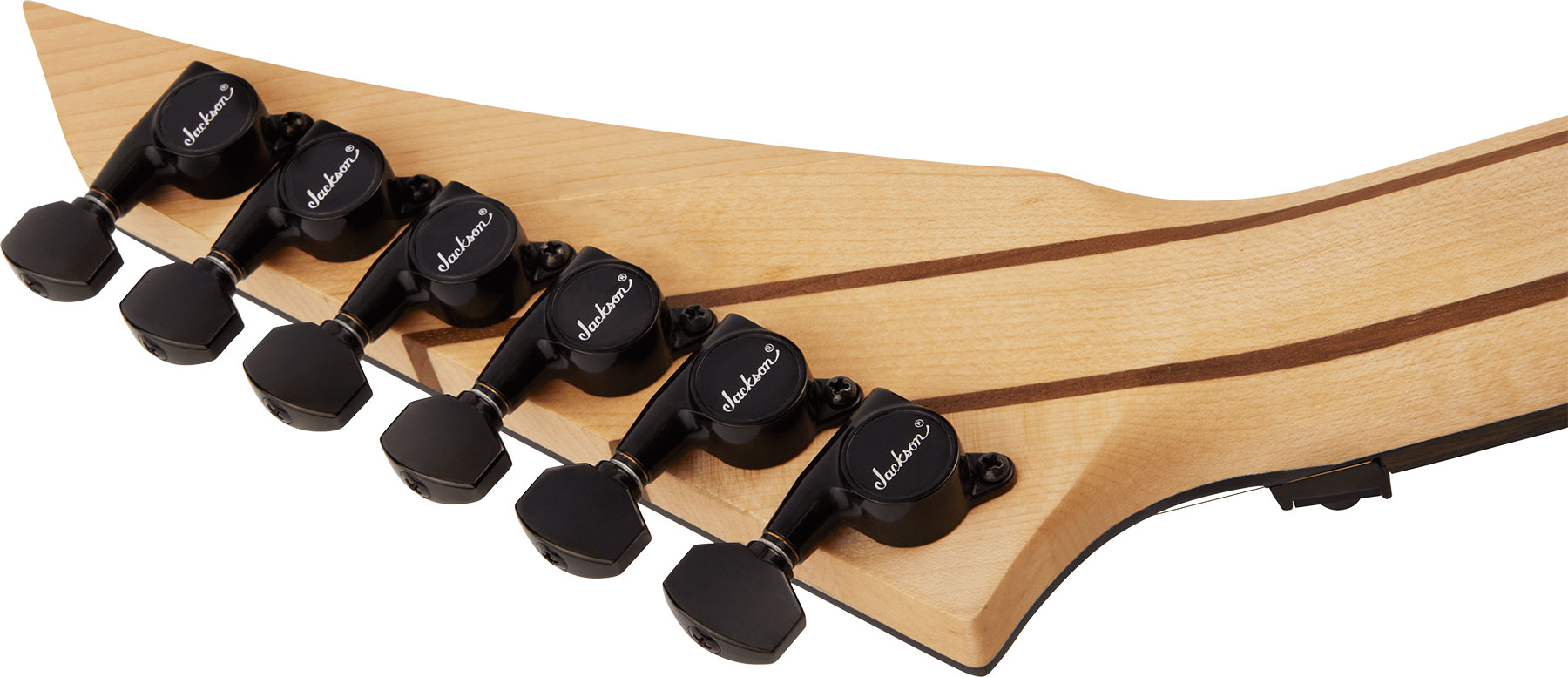 Jackson Dinky Dkr Mj Jap 2h Dimarzio Fr Eb - Satin Black - Guitarra eléctrica con forma de str. - Variation 3