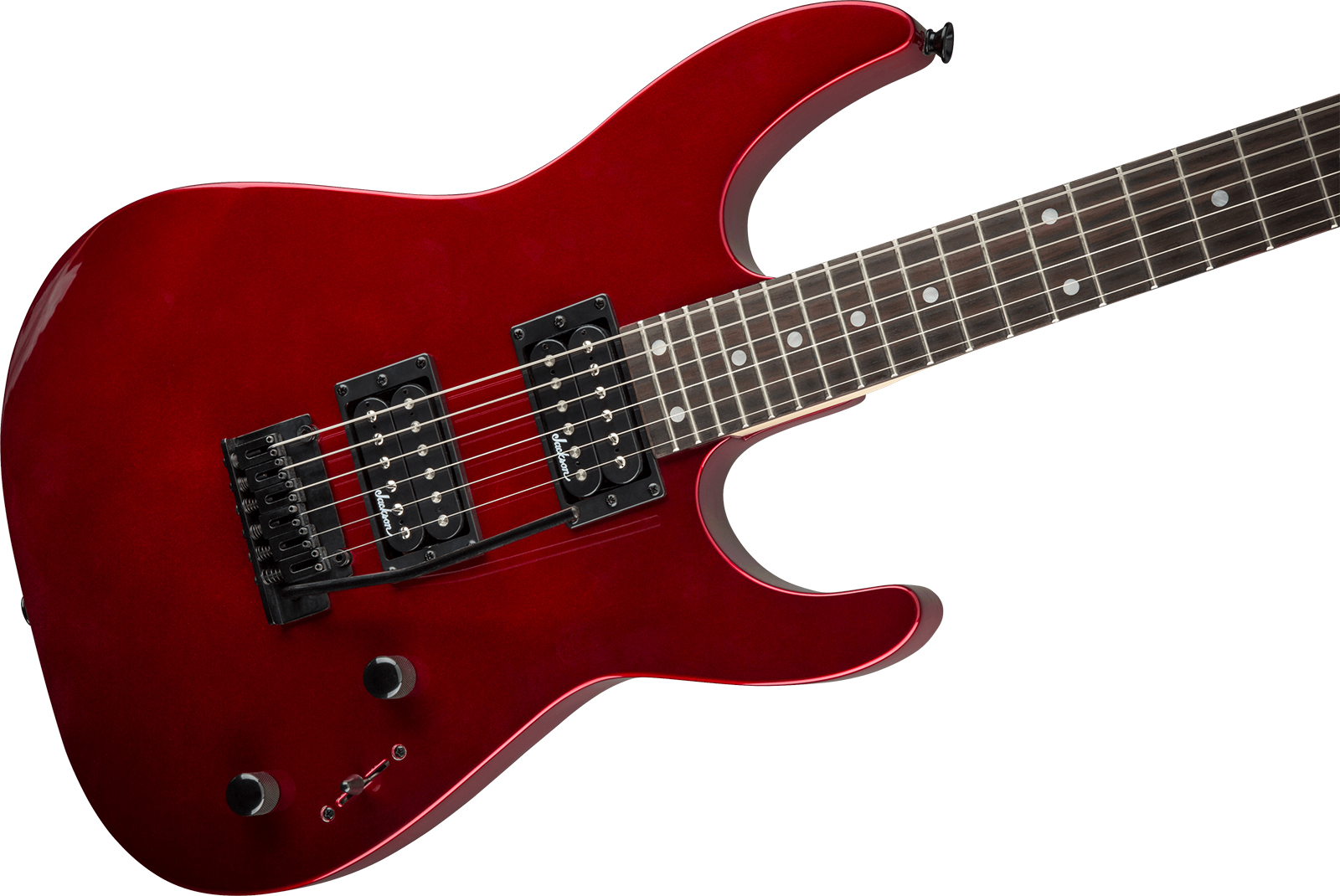 Jackson Dinky Js12 2h Trem Ama - Metallic Red - Guitarra electrica metalica - Variation 2