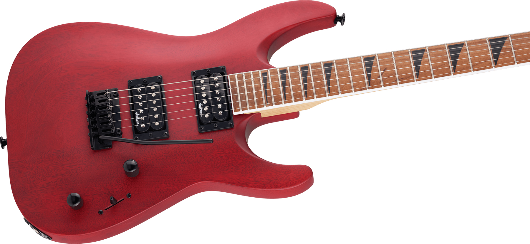 Jackson Dinky Js24 Dkam Arch Top 2h Trem Mn - Red Stain - Guitarra eléctrica con forma de str. - Variation 2