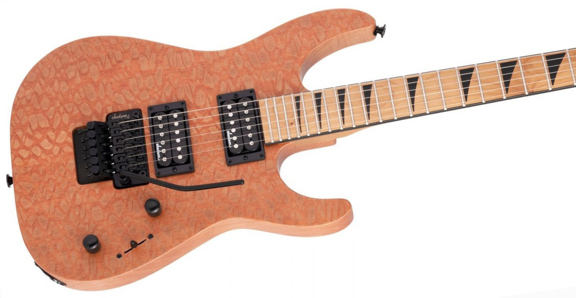 Jackson Dinky Js42 Lacewood Fsr Ltd 2h Fr Mn - Natural Satin - Guitarra eléctrica con forma de str. - Variation 2