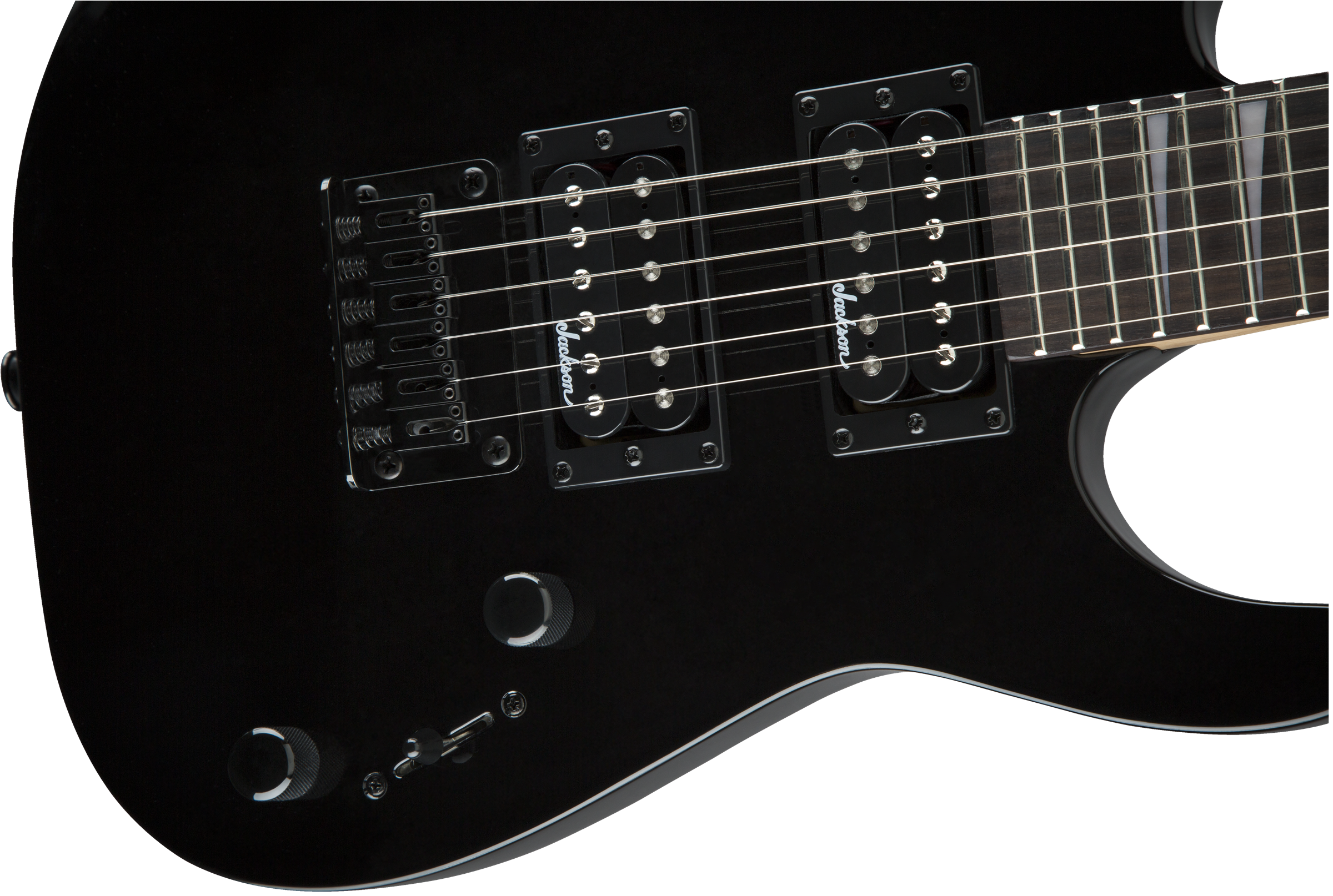 Jackson Dinky Minion Js1x Diapason Court 2h Ht Ama - Black - Guitarra eléctrica para niños - Variation 3