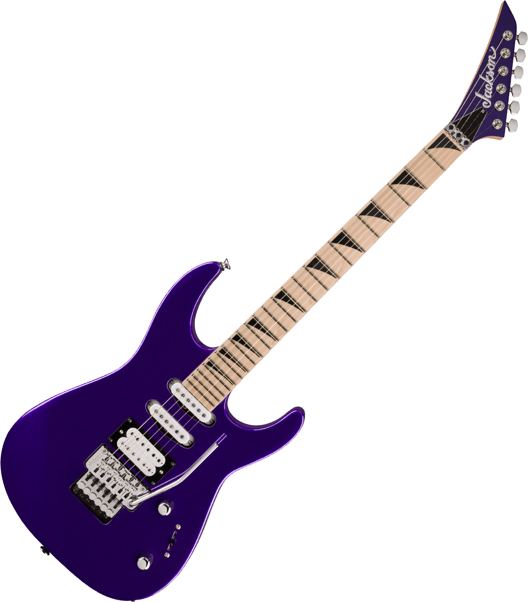 Jackson Dinky Dk3xr Hss Fr Mn - Deep Purple Metallic - Guitarra eléctrica con forma de str. - Variation 1