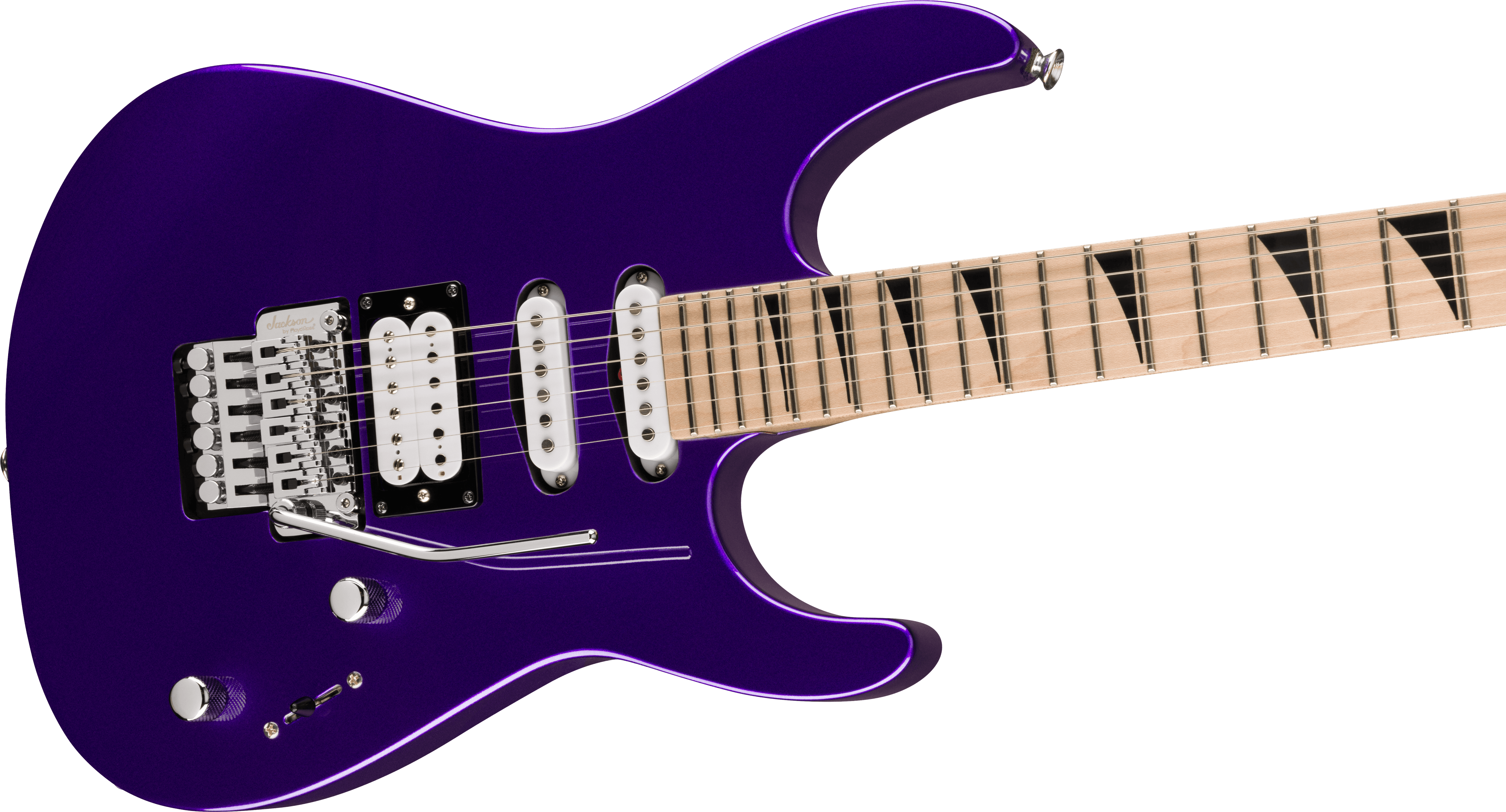 Jackson Dinky Dk3xr Hss Fr Mn - Deep Purple Metallic - Guitarra eléctrica con forma de str. - Variation 4