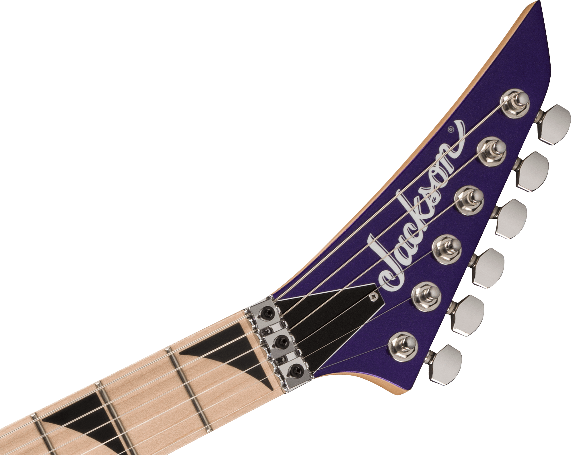 Jackson Dinky Dk3xr Hss Fr Mn - Deep Purple Metallic - Guitarra eléctrica con forma de str. - Variation 5
