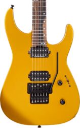 Guitarra electrica metalica Jackson American Series Virtuoso - Gold rush