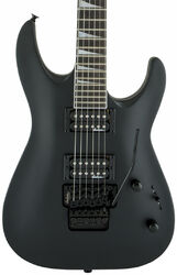 Guitarra eléctrica de doble corte Jackson Dinky Arch Top JS32 DKA - Black satin