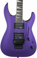 Guitarra eléctrica de doble corte Jackson Dinky Arch Top JS32 DKA - Pavo purple