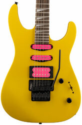 Guitarra eléctrica con forma de str. Jackson Dinky DK3XR HSS - Caution yellow