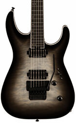 Guitarra eléctrica con forma de str. Jackson Pro Plus Dinky DKAQ - Ghost burst