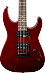 Guitarra electrica metalica Jackson JS Series Dinky JS12 - Metallic red