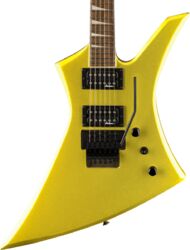 Guitarra electrica metalica Jackson Kelly X-Series - Lime Green Metallic