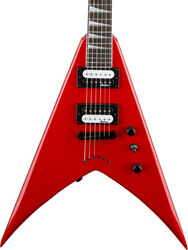 Guitarra electrica metalica Jackson King V JS32T - Ferrari red