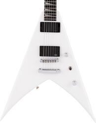 Guitarra electrica metalica Jackson Pro King V KVTMG - Snow white