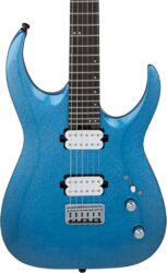 Guitarra eléctrica con forma de str. Jackson Pro Plus Misha Mansoor Juggernaut HT6 - Blue sparkle