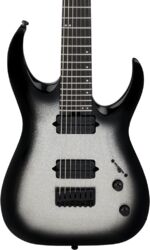 Guitarra eléctrica barítono Jackson Pro Misha Mansoor Juggernaut HT7 - Silverburst sparkle