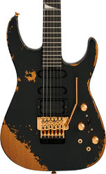 Guitarra eléctrica de autor Jackson Phil Collen Pro Series PC1-E - Worn black
