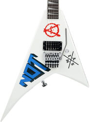 Guitarra electrica metalica Jackson RR-22 LEGEND SERIES RHOADS SCOTT IAN SIGNATURE LTD EDITION FR 1H EB - Pearl white